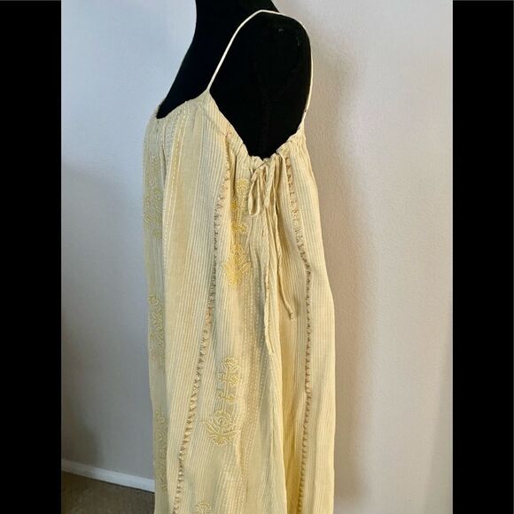 NWT Zara Long Embroidered Dress - Picture 7 of 11